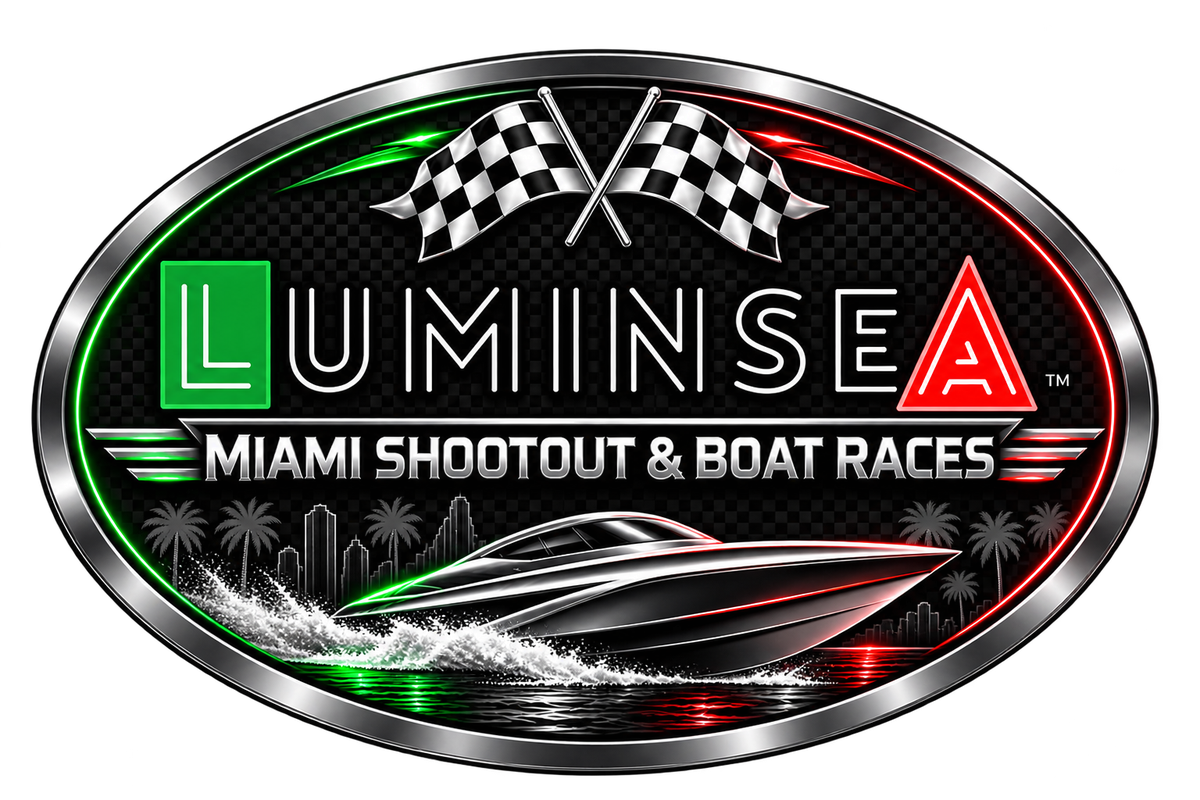 Luminsea Miami Shootout & Boat Races — official event emblem
